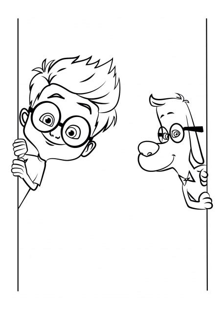 Mr Peabody And Sherman Coloring Pages