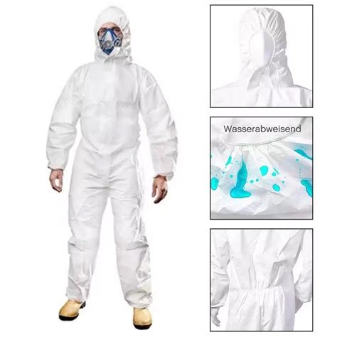 Baju Apd Pelindung Diri Coverall Hazmat Suit Reusable Disposable Tenaga