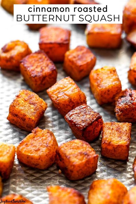 This Roasted Butternut Squash Recipe Is A Healthy Fall Sweet