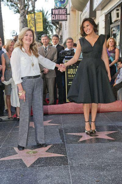 Jayne Mansfields Two Daughters Jayne Marie And Mariska On The Hollywood Walk Of Fame