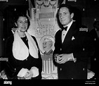 LOUISE Tracy y su esposo, Spencer Tracy en celebración de cumpleaños ...