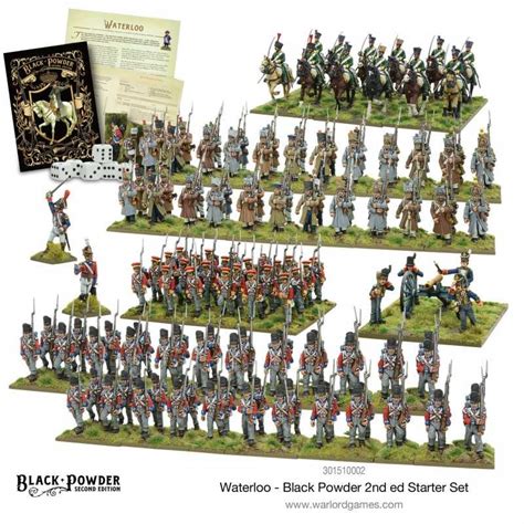 Waterloo Starter Set Black Powder Napoleonic War Warlord Games Miniatures