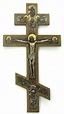 Eastern Orthodox Crucifix | Bronze & Pewter Finish | Gold & Color ...