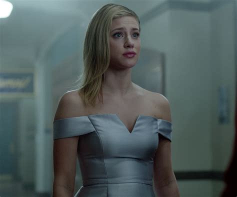 Betty Cooper In The Willow Bardot Hi Lo Prom Dress By Forever New Riverdale Chapter Eleven