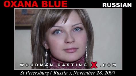 Oxana Blue On Woodman Casting X Official Website