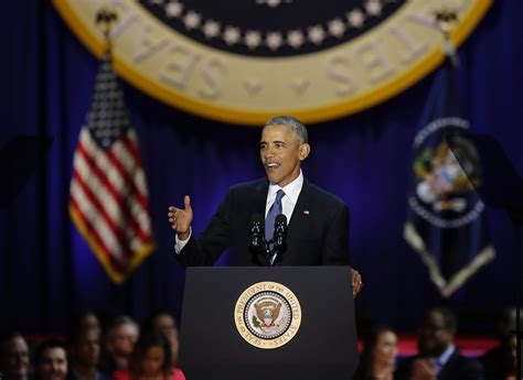 Read The Full Transcript Of President Barack Obamas Farewell Speech