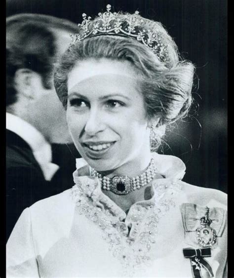 A Gorgeous Newly Acquired Photo Of Princess Anne Wearing The Festoon