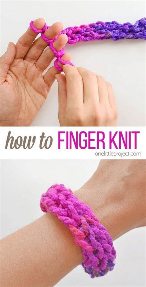 Easy Knitting Projects For Kids Simple 6 Finger