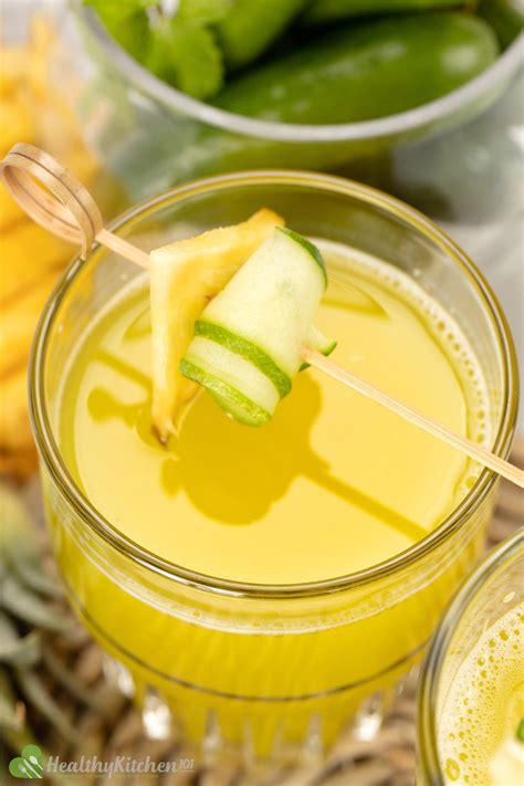 Pineapple Cucumber Juice Recipe A Healthy Tropical Quencher
