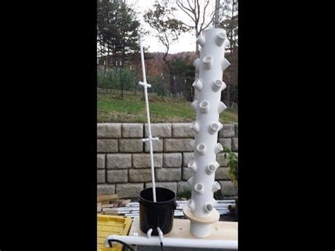 Aeroponics systems are becoming more popular as you can see many either promoting or showing in this video, see how to construct your very own low pressure aeroponics tower from parts available. DIY Aeroponic Tree pt4 - YouTube | Aquaponics, Aeroponics, Aquaponics diy