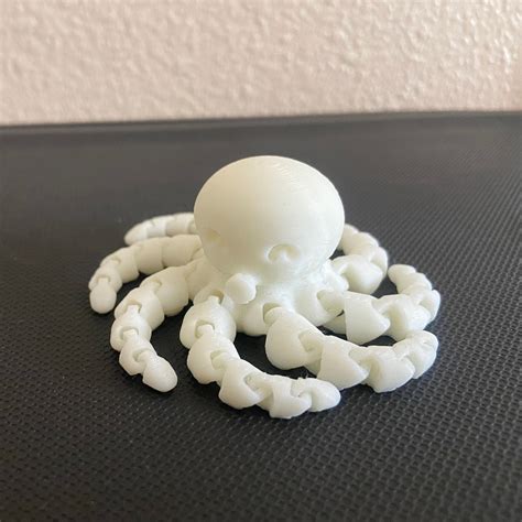 3d Printed Articulated Octopus Etsy