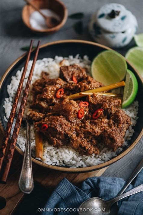 Beef Rendang This Dish Features Buttery Juicy Beef Smothered In A