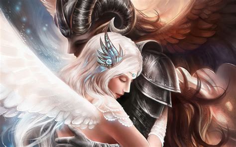Angel And Demon Wallpaper 77 Images