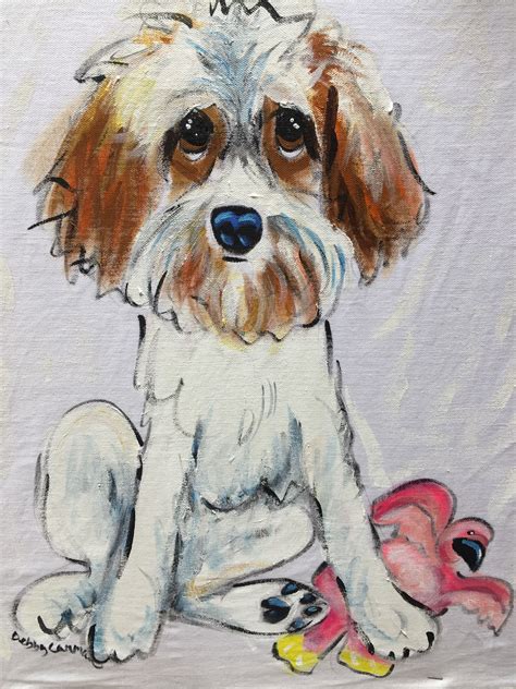 Whimsical Dog Art By Debby Carman Commissions Available Dog Paintings