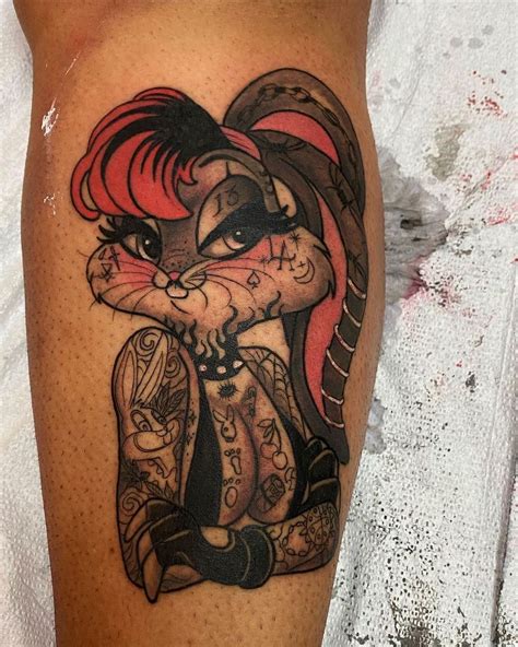 Tattoo Snob บน Instagram “lola Bunny By Helenadarling At