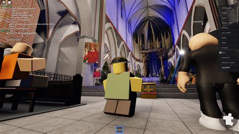 Only Real Mf Go To Church In Roblox Rpoland