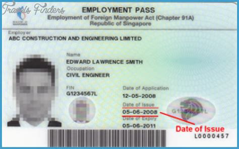How To Get Employment Pass In Singapore Travelsfinderscom
