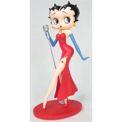 Betty Boop Classic Singer Black Red Friends 2 Hold On Webshop