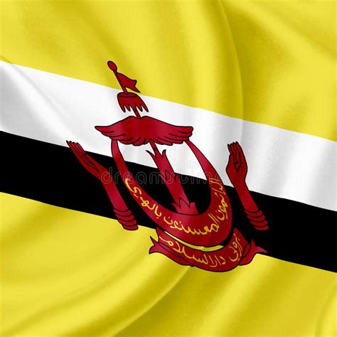 Brunei Waving Flag Stock Illustration Illustration Of Painting 149781348