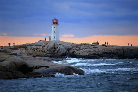 Peggys Point Lighthouse Nova Scotia Canada Photograph By Gary