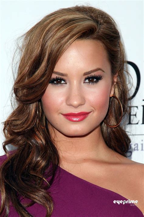 Demi Lovato Hair Color Haarfarben Caramel Haarfarbe Trendige Haarfarben