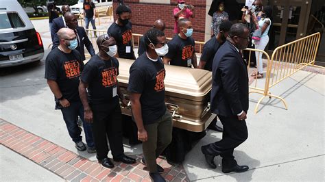 Rayshard Brooks Public Viewing In Atlanta Sees Mourners Pay Tribute