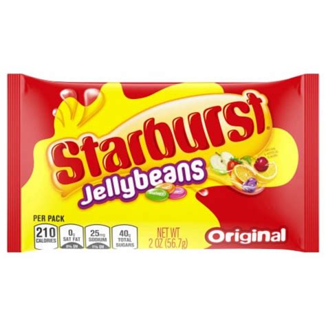 Starburst Original Jelly Beans Easter Candy Pack 2 Oz King Soopers