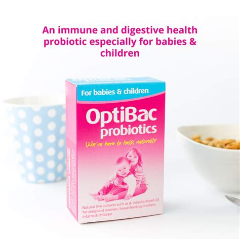 Optibac Probiotics Babies And Children Good Bacteria Digestive