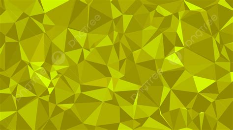 Geometric Triangles Yellow Abstract Background Vector Digital