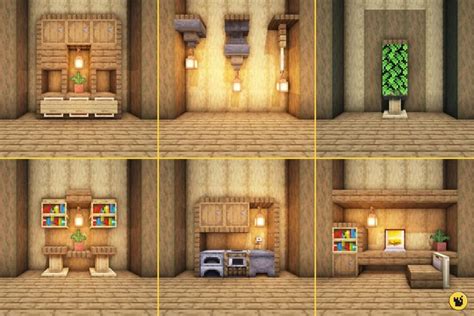 On the ground level, there is an open kitchen with a lot of storage cabinets. Here are some assorted small builds that you can add to your Minecraft base! : Minecraftbu ...