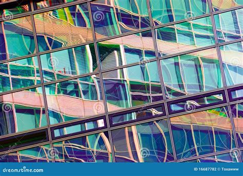 Reflection In The Windows Stock Photo Image Of Corporate 16687782
