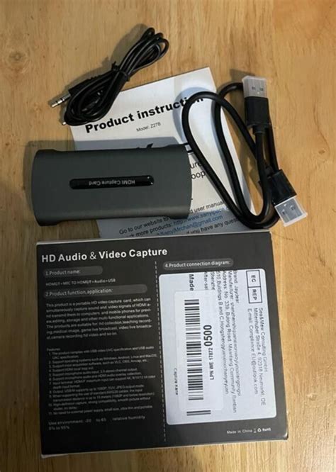 Capture Card Audio Video Capture Card 4k 1080p 60fps Hdmi To Usb3 0 Game Capture Ebay
