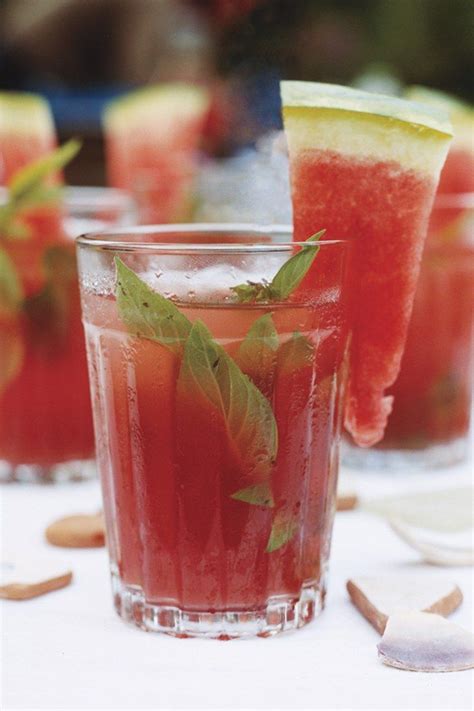 In a blender, combine half the pineapple juice, rum, and lemon juice. Watermelon Rum Mash | Recipe | Healthy cocktails, Yummy ...