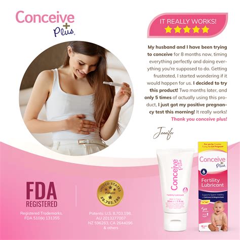 Sasmar Conceive Plus Fertility Lubricant Multi Use 1 Oz