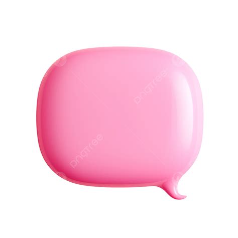 Pink Speech Bubble Speech Bubble Pink Chat Png Transparent Image And