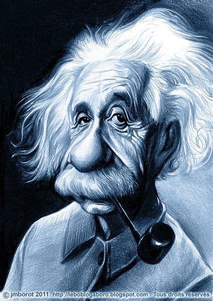 Einstein Caricature Artist Albert Einstein Poster Celebrity Drawings