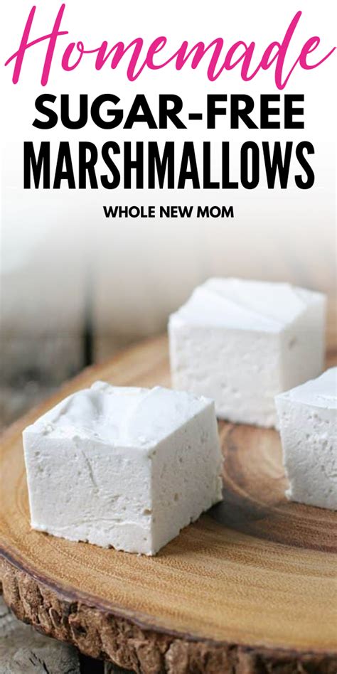 Homemade Sugar Free Marshmallows Fun To Make And Yum Recipe Sugar