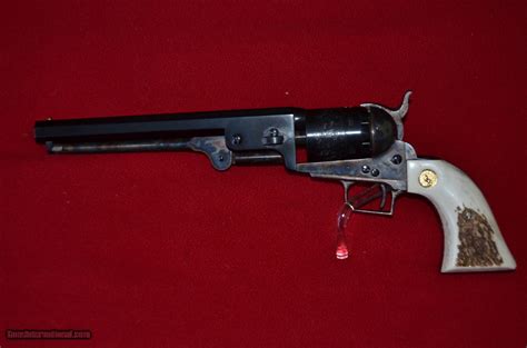 Colt 1851 Navy With Fitted Stag Grips