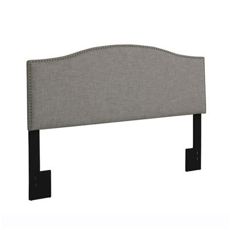 Better Homes And Gardens Grayson Linen Headboard With Nailheads