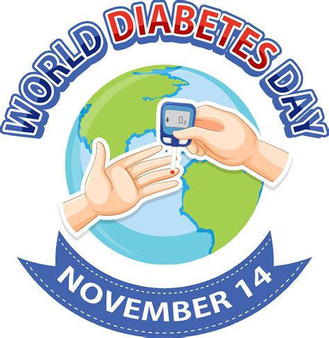 World Diabetes Day Logo Design 11119675 Vector Art At Vecteezy