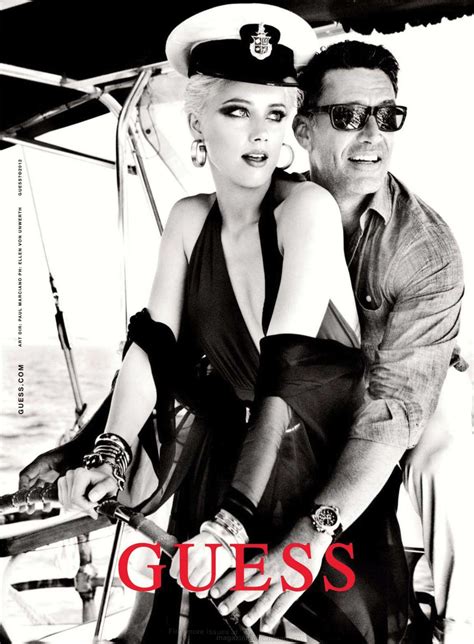 Amber Heard Guess S S 2012 Ad Campaign Gotceleb