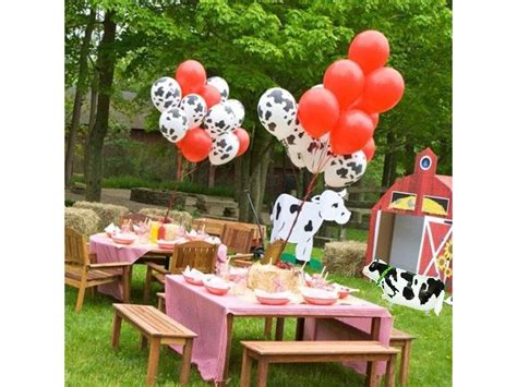 130 Pcs Cow Party Balloon Garland Farm Party Balloon Set Of Etsy