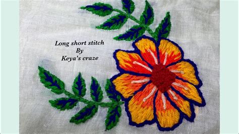 25 Easy Long And Short Stitch Embroidery Designs Carrera San Miguel