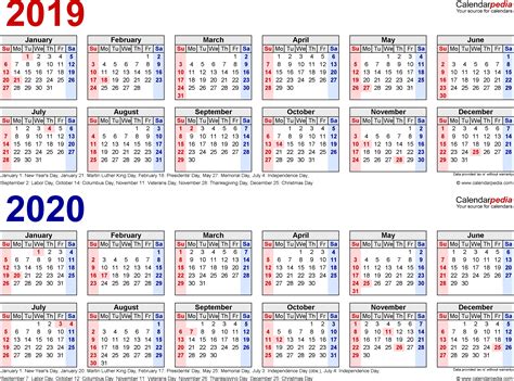 Indesign 2020 Calendar Template Example Calendar Printable