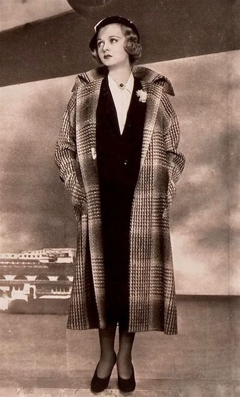 Pin By 1930s 1940s Women S Fashion On 1930s Coats Fashion Womens Fashion Casual Winter