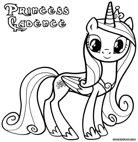 Princess Cadence Coloring Pages Coloring Pages To Download And Print