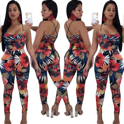 Sexy Women Sleeveless Bandages Bodycon Jumpsuit Romper Clubwear Casual