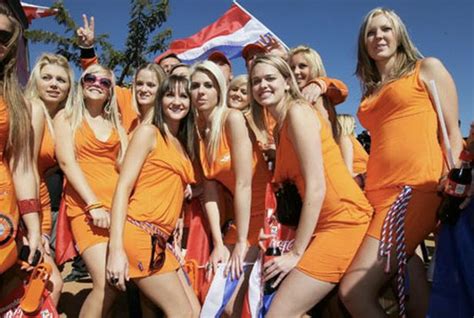 dutch female fans ejected for wearing orange mini dresses mirror online