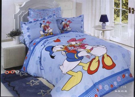 Donald Duck Daisy Prints Bedding Single Twin Duvet Covers Sets Woven