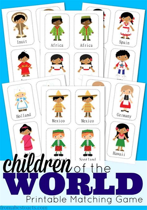 Chinese cuisine is one of the most diverse food cultures in the world. Children of the World Printable Matching Game ...